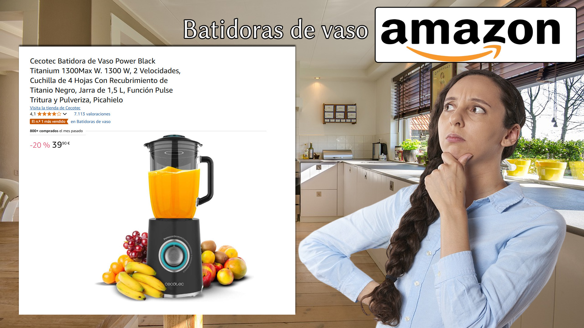 Batidoras de vaso de Amazon Batidora de vaso Hogar y cocina en Amazon