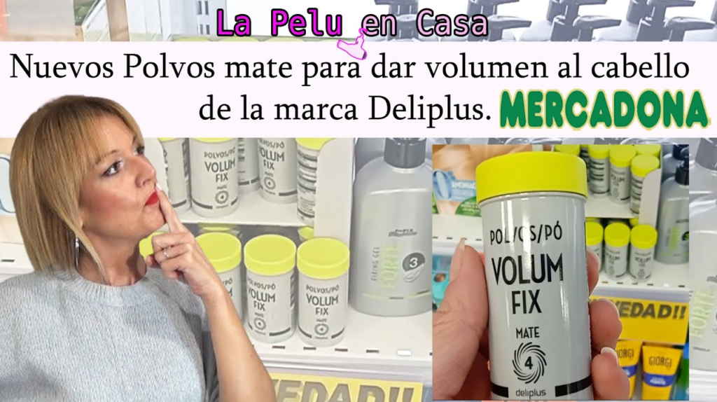 Polvos volumizadores Volume Fix Deliplus de Mercadona