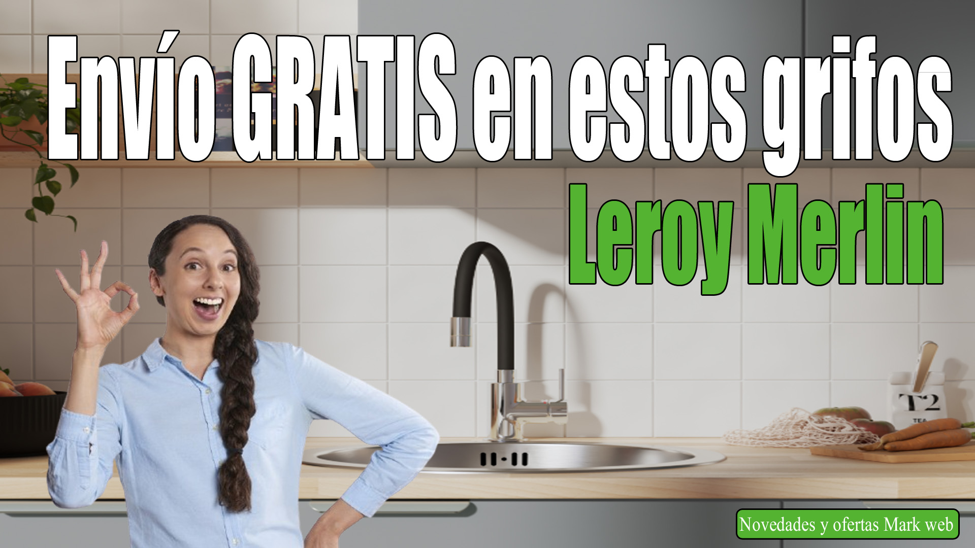 Envío GRATIS en estos grifos de Leroy Merlin 🛠️ ¡Aprovecha! Envío GRATIS en estos grifos de Leroy Merlin 🛠️ ¡Aprovecha!
