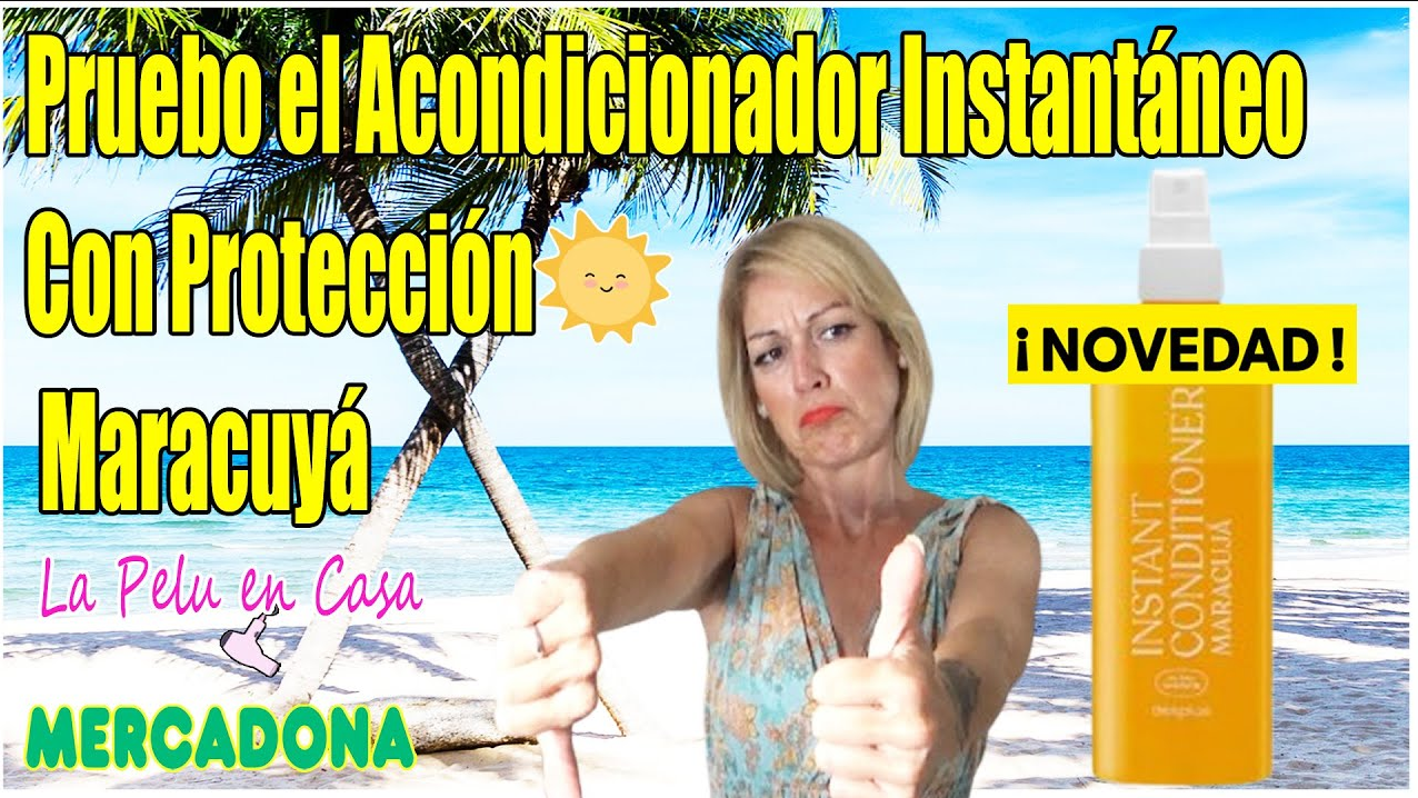 Nuevo acondicionador sin aclarado con protección solar de Mercadona