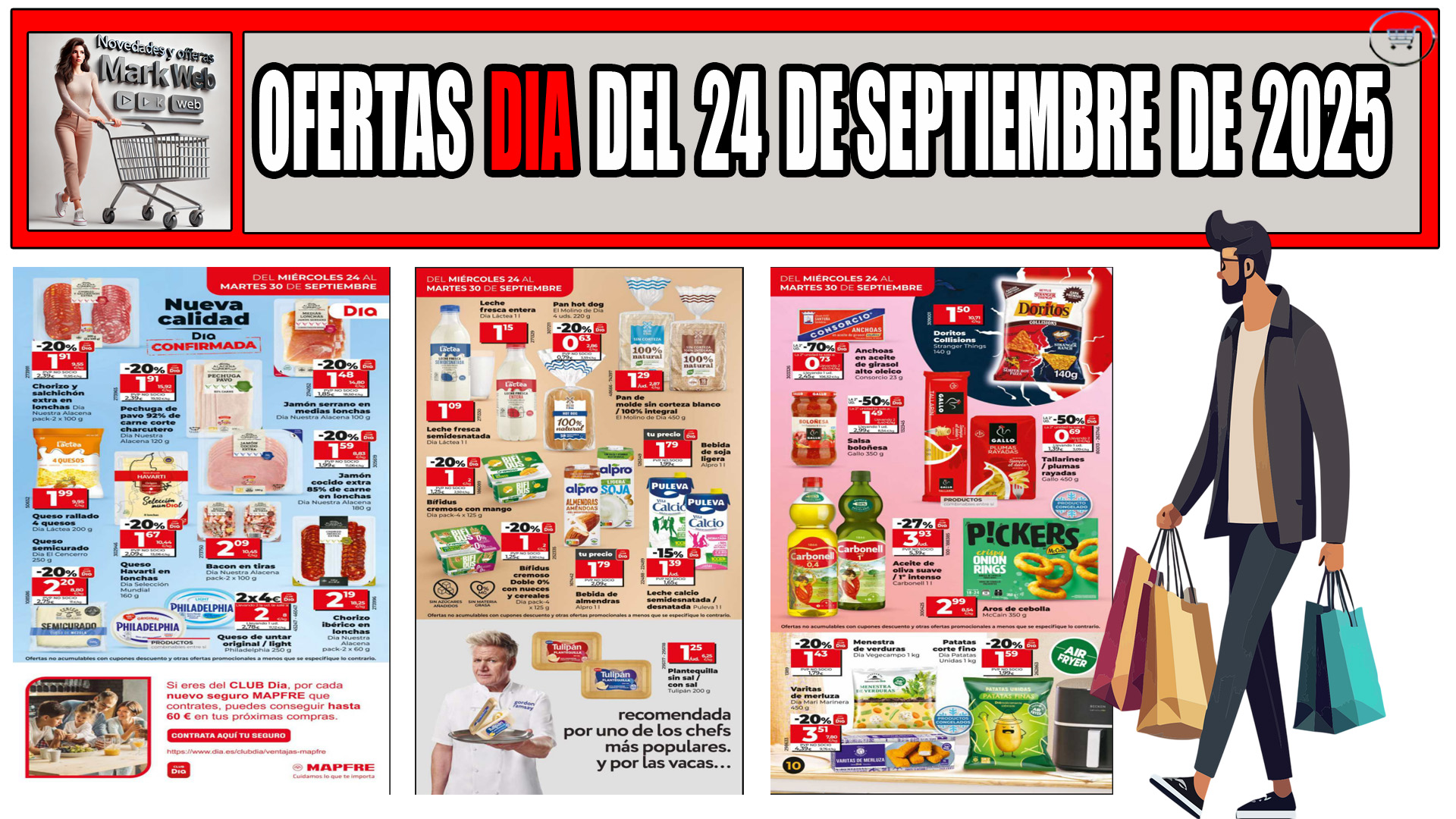 Catálogo DIA Del 24 de septiembre de 2025 Ofertas supermercados DIA Folleto DIA ALIMENTACIÓN