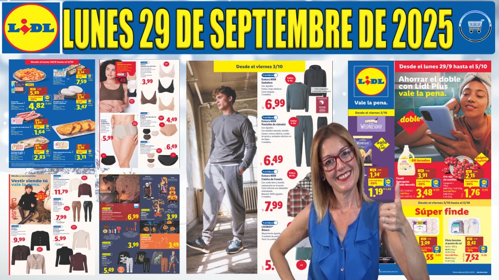 Folleto Lidl del 29 de septiembre al 5 de octubre de 2025 – Alimentación y Bazar