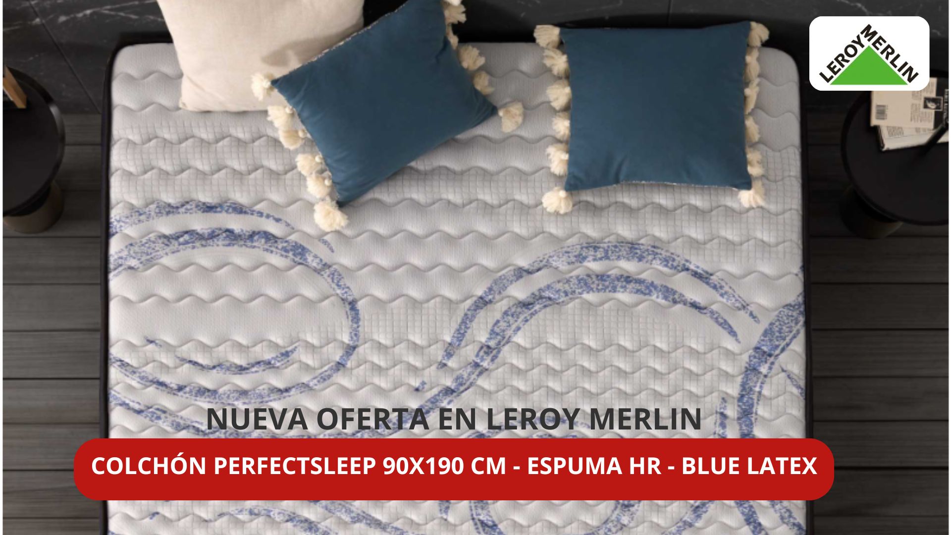 Colchón Perfectsleep 90×190 cm en oferta en Leroy Merlin Colchón Perfectsleep 90x190 cm en oferta en Leroy Merlin