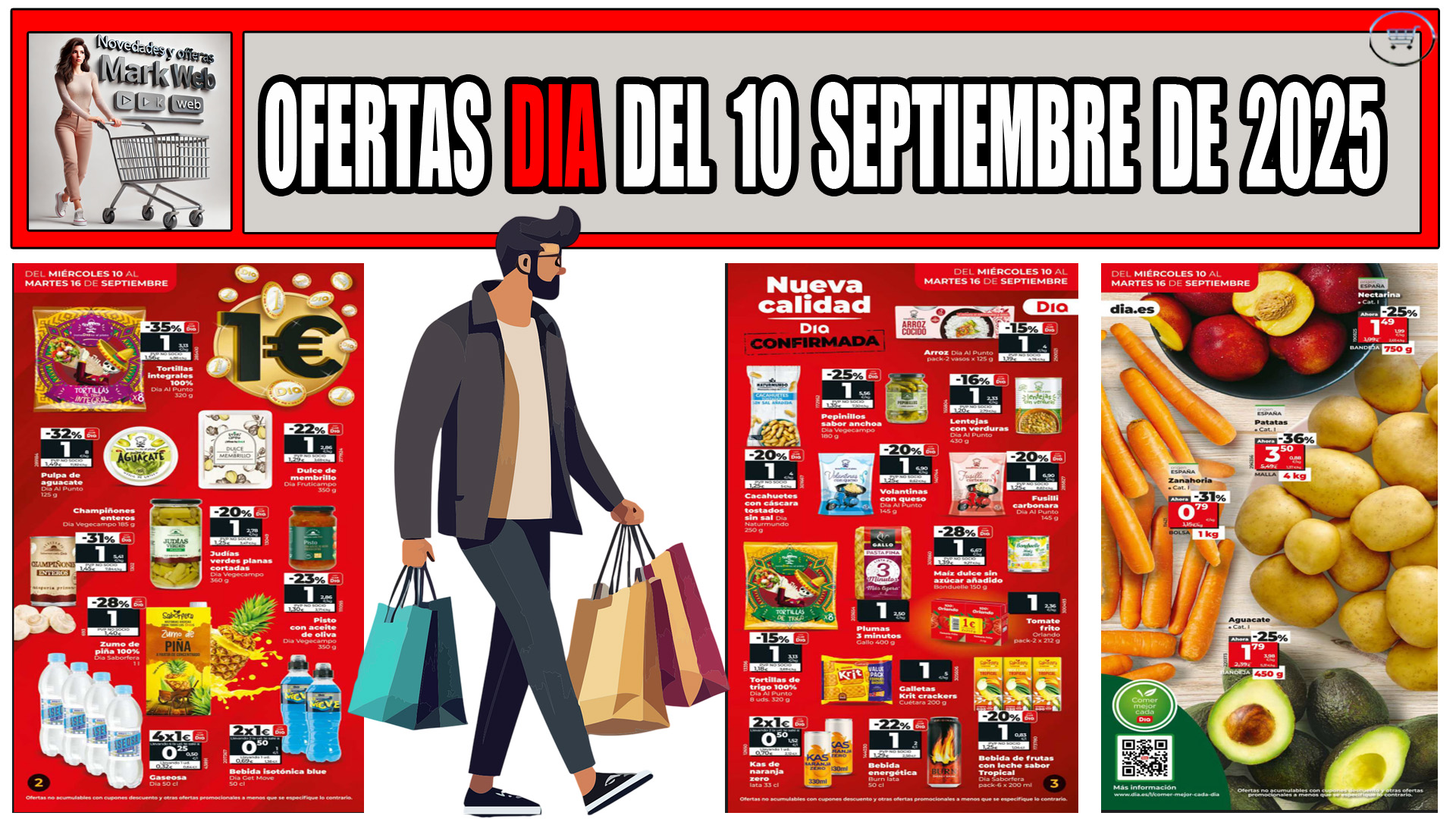 Ofertas Día del 10 al 16 de septiembre del 2025 | Descuentos en Alimentación y Hogar Ofertas Día del 10 al 16 de septiembre del 2025 | Descuentos en Alimentación y Hogar