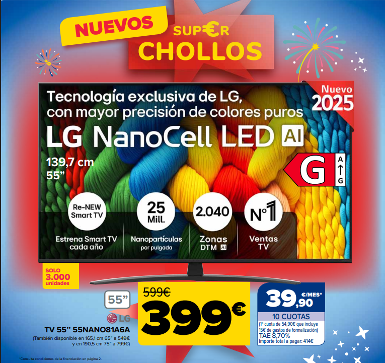 Catálogo Carrefour SUPER CHOLLOS del 7 al 20 de octubre de 2025: Tecnología y electrónica Catálogo Carrefour SUPER CHOLLOS del 7 al 20 de octubre de 2025: Tecnología y electrónica