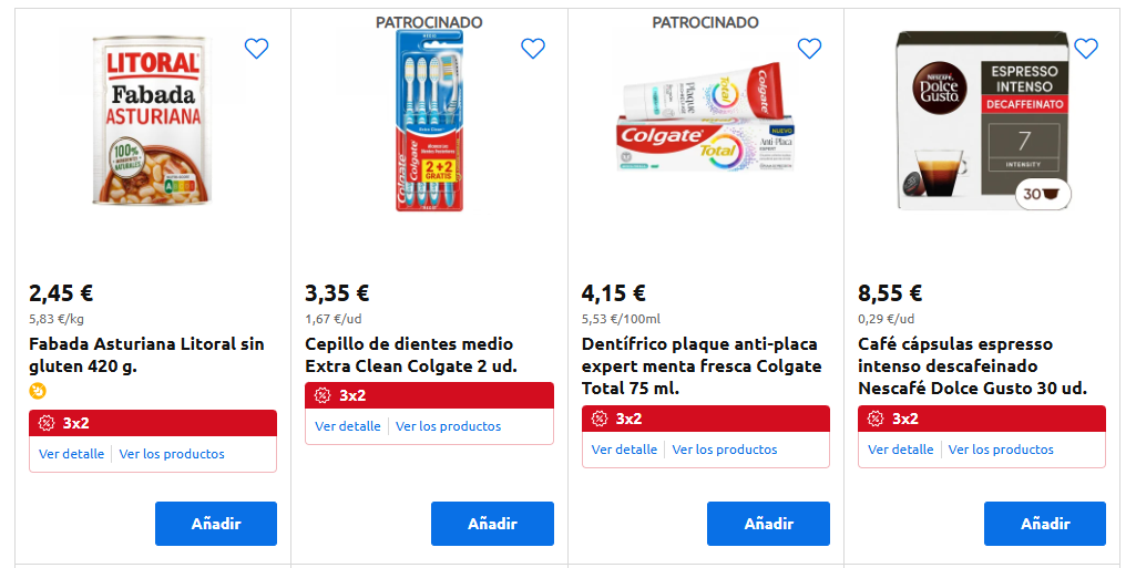 ¡Ofertas 3x2 en Carrefour desde el 29 de octubre de 2025! ¡Aprovecha los descuentos más esperados en alimentación, limpieza y cuidado personal!
