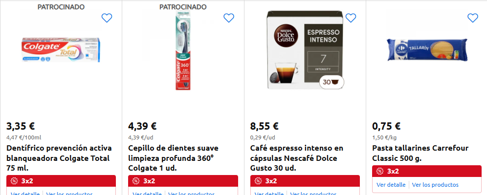 ¡Ofertas 3x2 en Carrefour desde el 29 de octubre de 2025!