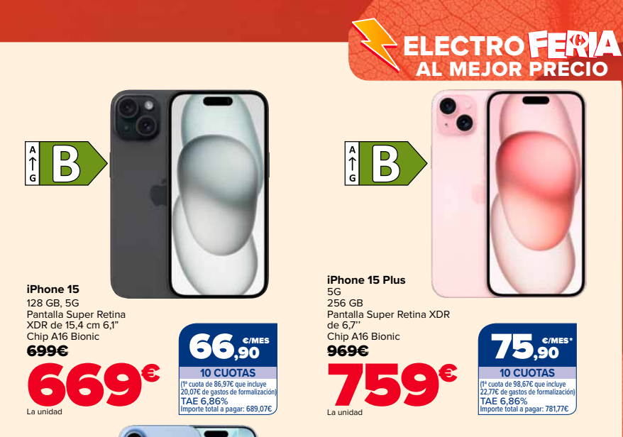 Carrefour Electro del 28 de octubre al 11 de noviembre de 2025: electrodomésticos al mejor precio