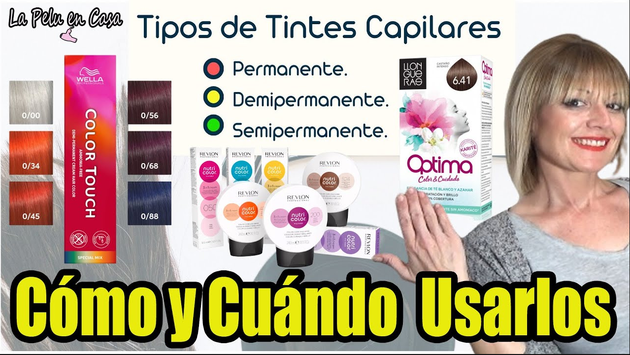 Tipos de tintes capilares: diferencias, usos y cuál elegir según tu cabello Tipos de tintes capilares: diferencias, usos y cuál elegir según tu cabello