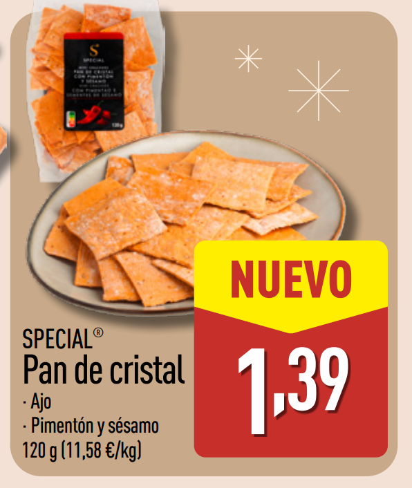 Novedades SPECIAL® en ALDI del 24 al 30 de noviembre: pan de cristal y quesos gourmet a precios increíbles Novedades SPECIAL® en ALDI del 24 al 30 de noviembre: pan de cristal y quesos gourmet a precios increíbles