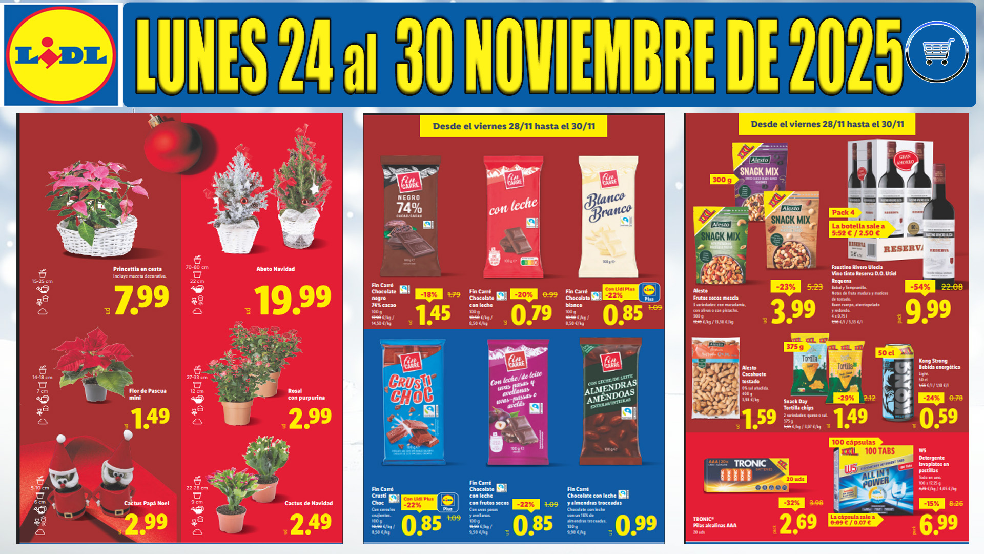 Catálogo LIDL Alimentación del 24 al 30 de noviembre de 2025 Catálogo LIDL Alimentación del 24 al 30 de noviembre de 2025