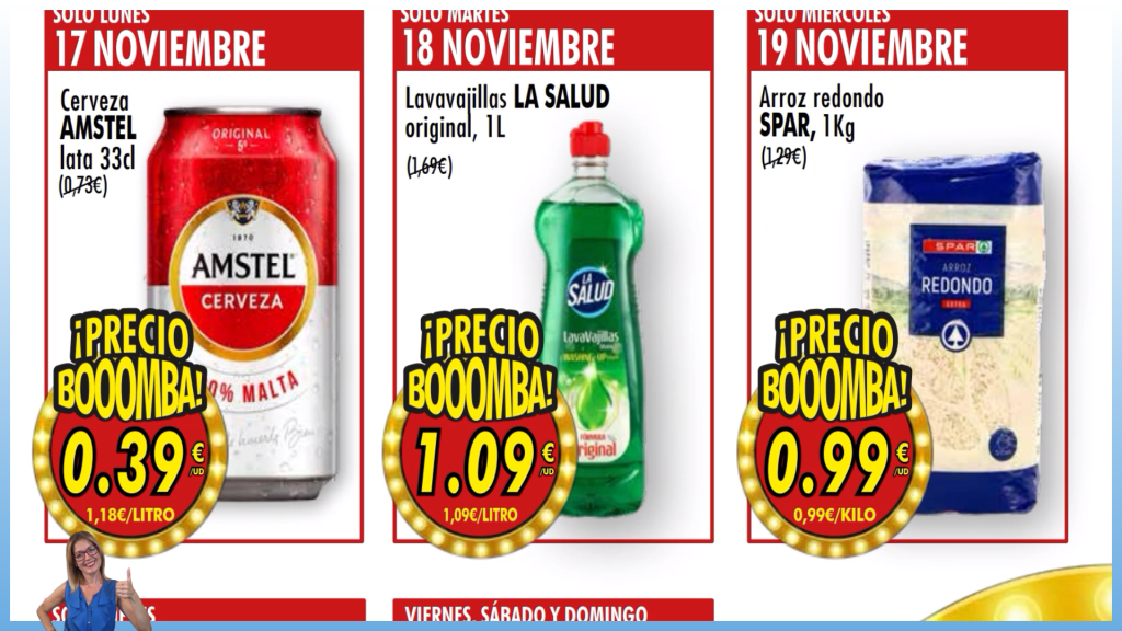Folleto SPAR del 17 al 30 de noviembre de 2025 – Mejores Ofertas y Precios Bomba