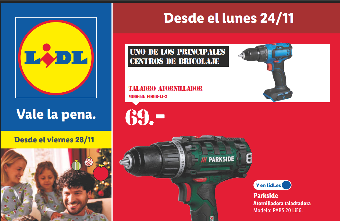 Folleto LIDL Bazar del 24 al 30 de noviembre de 2025: Todas las ofertas Folleto LIDL Bazar del 24 al 30 de noviembre de 2025: Todas las ofertas