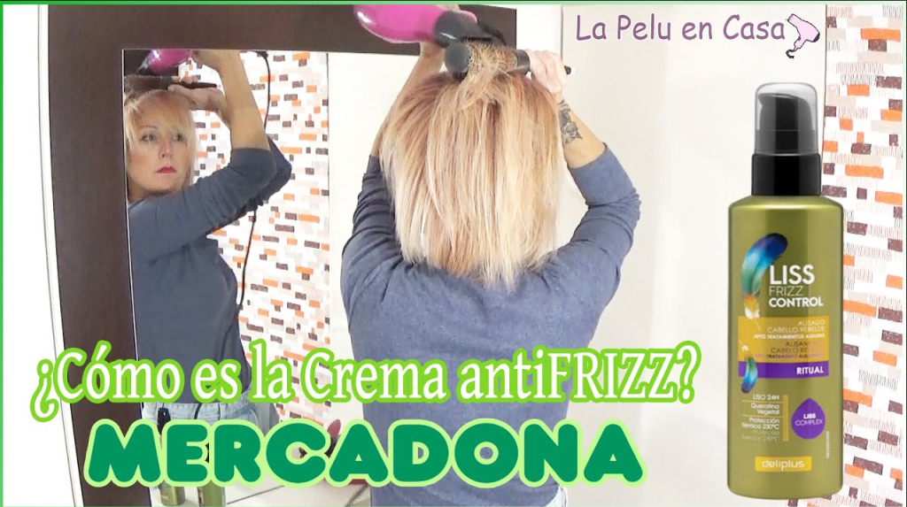 Cómo funciona y cómo usar la crema alisadora Lis Free Control de Mercadona