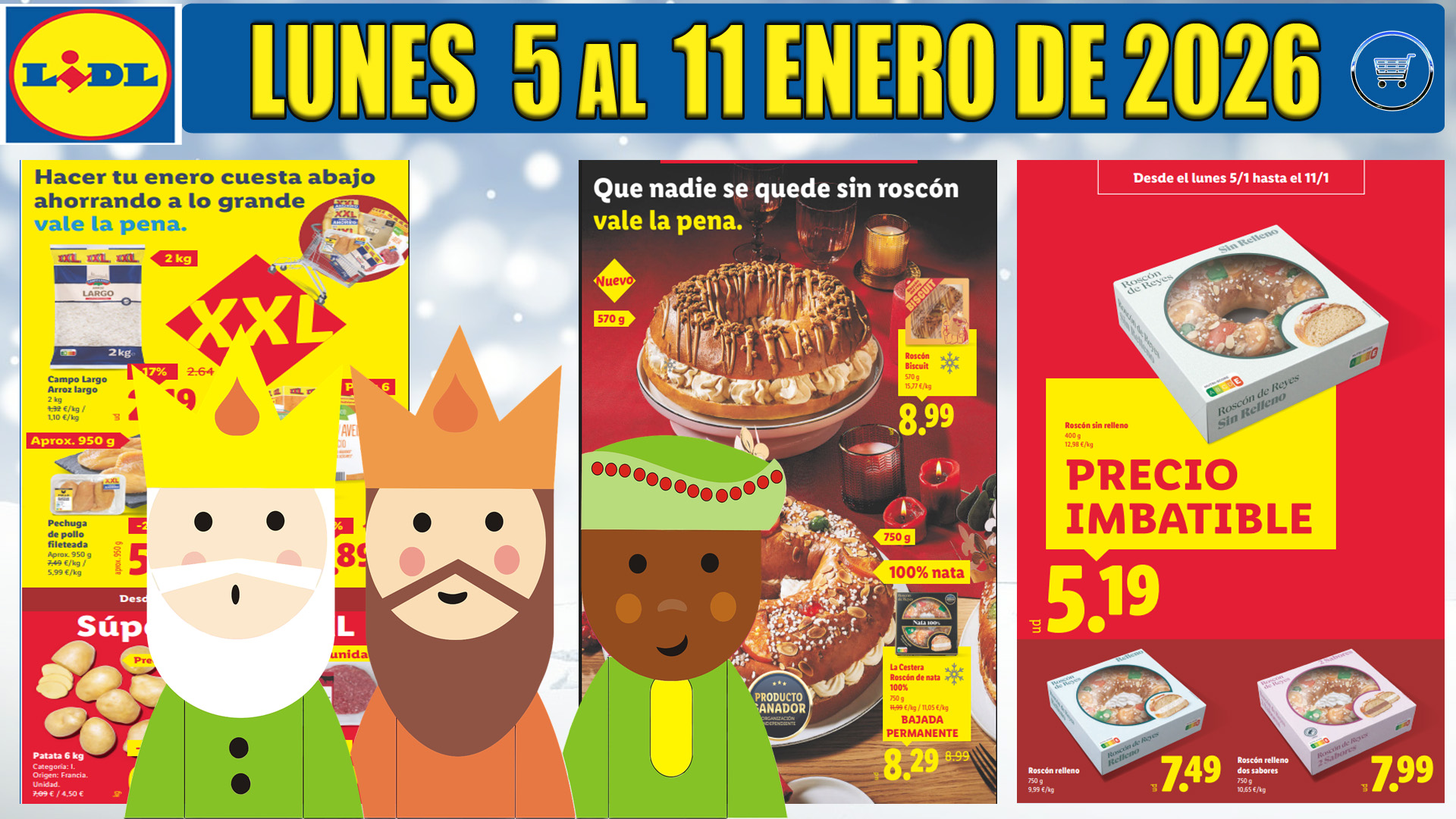 Catálogo Lidl Alimentación del 5 al 11 de enero de 2026: ofertas irresistibles para empezar el año ahorrando