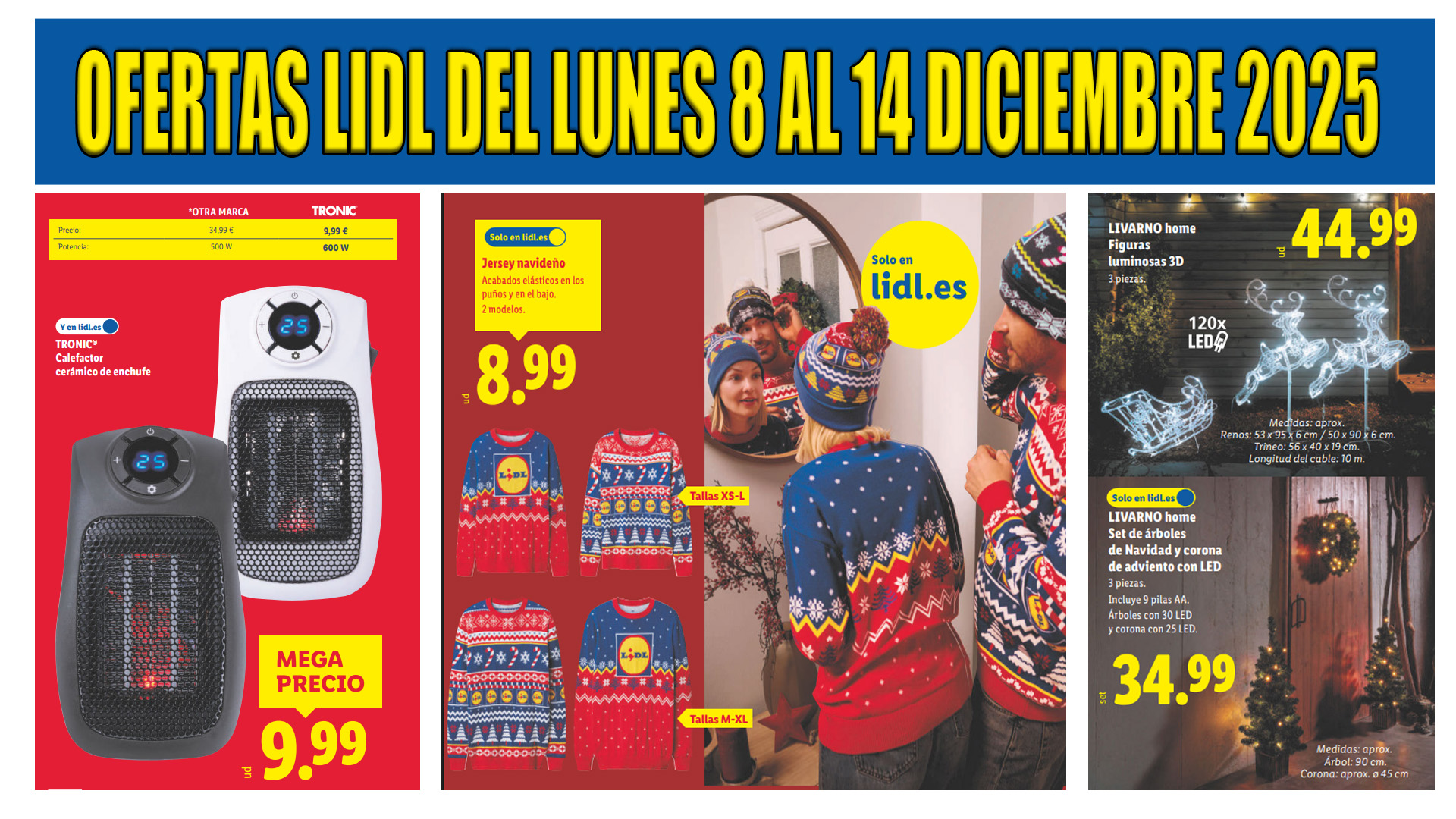 Catálogos y folletos LIDL diciembre 2025 Todas las ofertas del mes