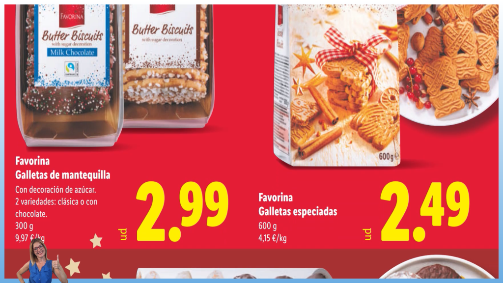 Folleto LIDL Alimentación del 8 al 14 de diciembre de 2025