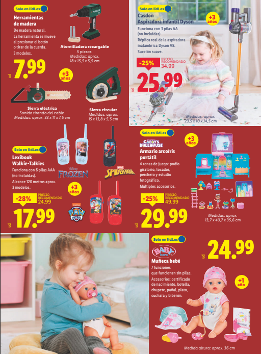 Catálogo BAZAR LIDL del 8 al 14 de diciembre de 2025: Ofertas, Navidad y Mega Precios