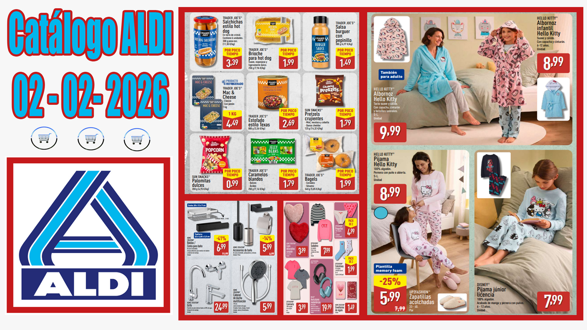 Catálogo ALDI del 2 al 8 de febrero de 2026 Catálogo ALDI del 2 al 8 de febrero de 2026