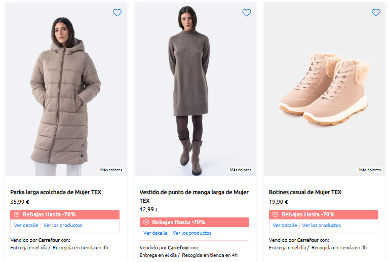 Segundas rebajas en Carrefour 2026: descuentos de hasta el 70% hasta el 28 de febrero