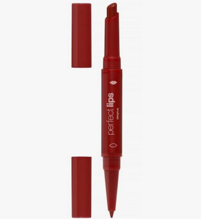 Nuevo en perfumería de Mercadona: Dúo labial Perfect Lips Deliplus 01 rojo