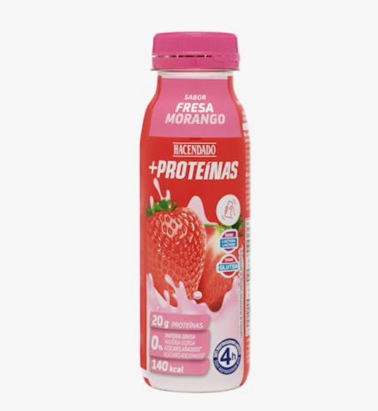 Nueva bebida láctea +Proteínas Hacendado: la novedad de Mercadona pensada para deportistas