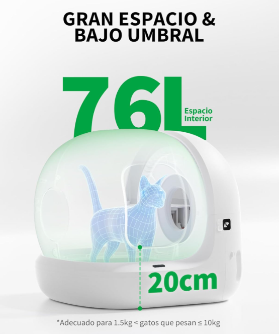 PETKIT Pura MAX 2, arenero autolimpiable para gatos: Novedad en Amazon