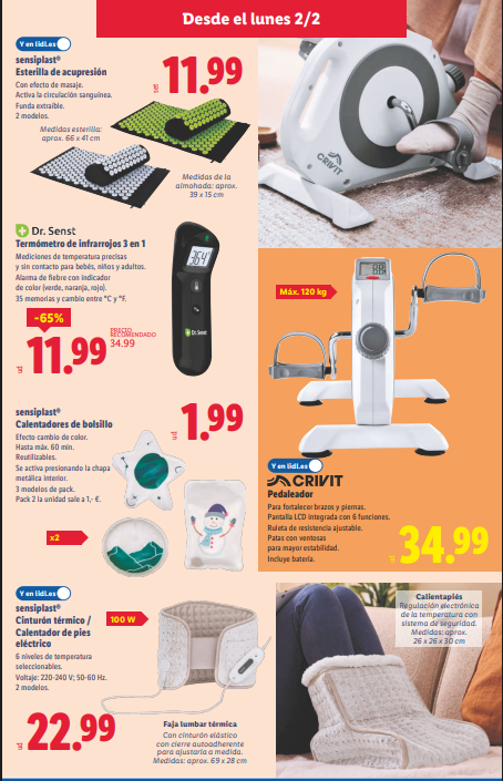 Folleto Bazar LIDL del 2 al 8 de febrero de 2026