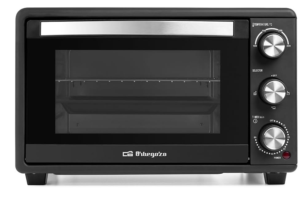 Horno eléctrico de sobremesa Orbegozo HCI 5025: oferta en Amazon que arrasa por calidad y precio Horno eléctrico de sobremesa Orbegozo HCI 5025: oferta en Amazon que arrasa por calidad y precio