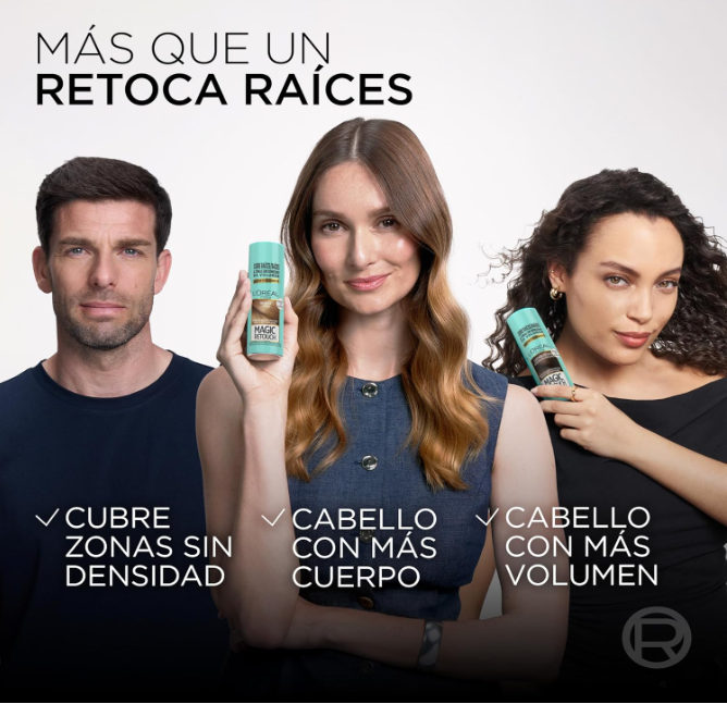 L’Oreal Paris Magic Retouch Spray 75 ml: solución rápida para cubrir raíces y canas al instante