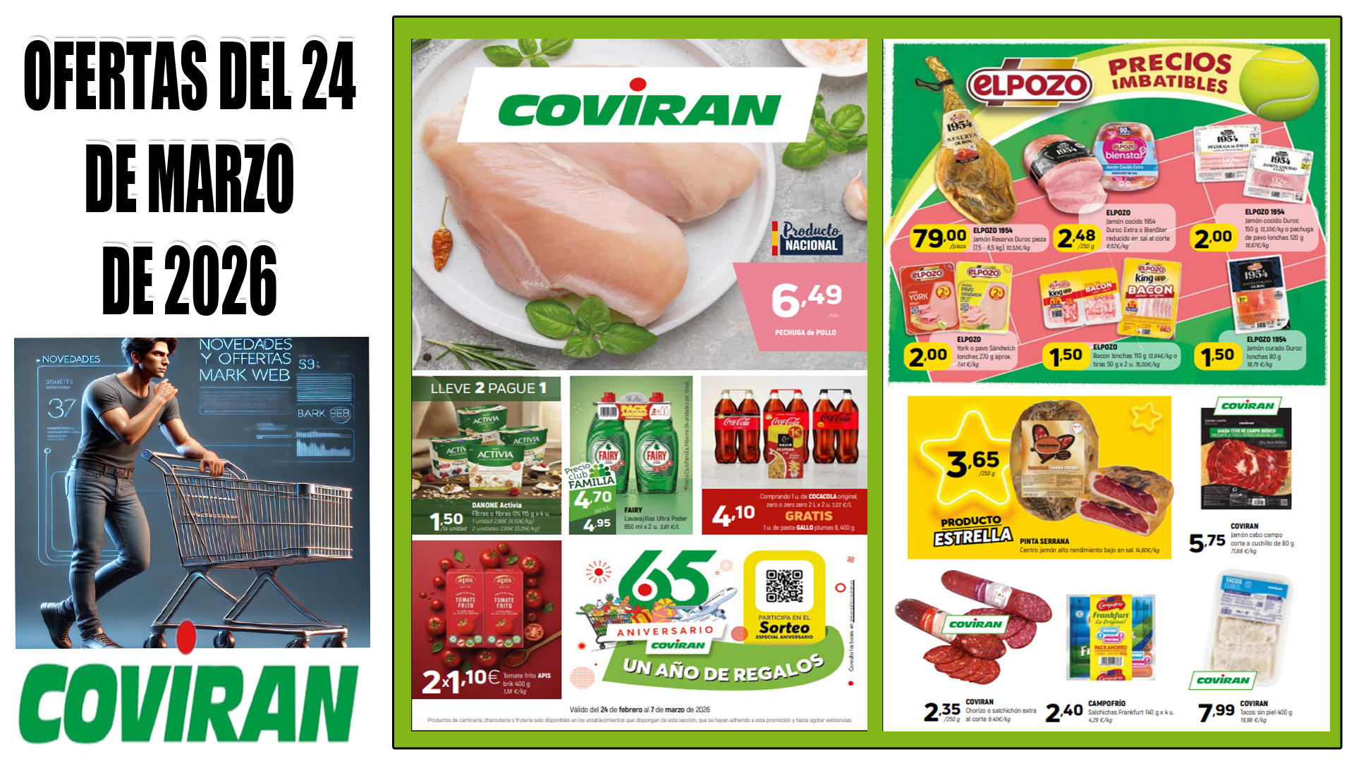 Catálogo Covirán del 24 de febrero al 7 de marzo de 2026 ofertas en frescos, 2×1 Catálogo Covirán del 24 de febrero al 7 de marzo de 2026: ofertas en frescos, 2x1