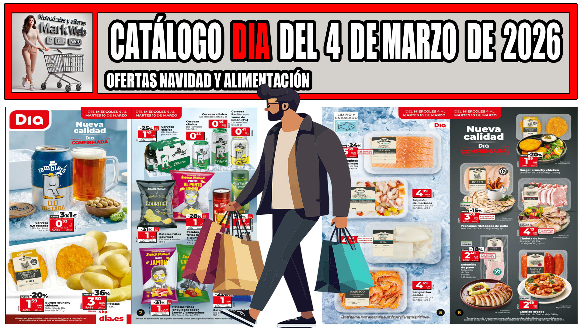 Catálogo DIA del 4 al 10 de marzo de 2026: Ofertas semanales para ahorrar en tu compra
