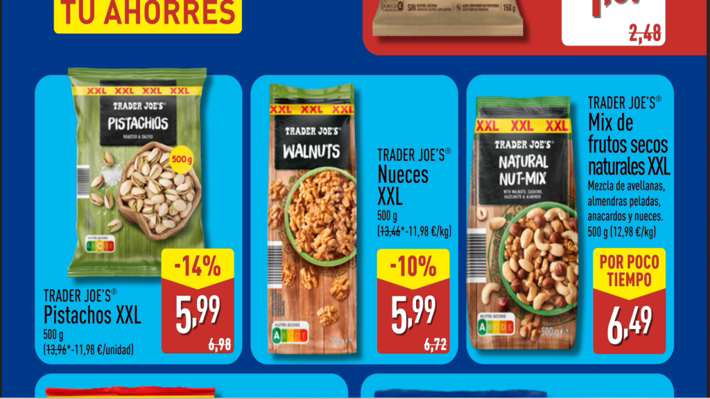 Folleto de ofertas ALDI del 2 al 8 de marzo de 2026: ahorro real en alimentación, hogar y XXL