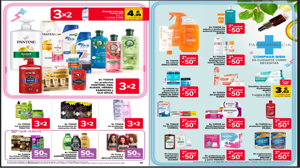 ¿Qué incluye el catálogo Carrefour 3x2 de febrero y marzo 2026?