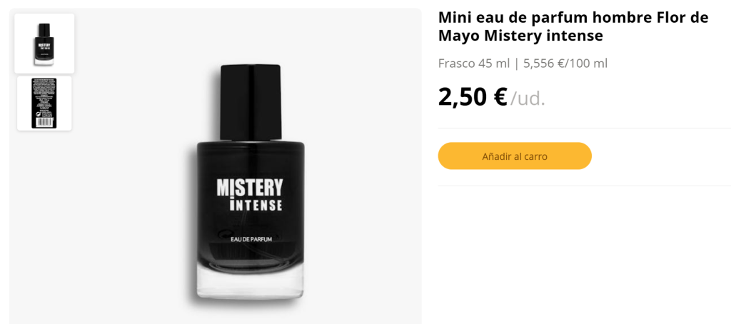 ¿Cómo es el aroma Mistery Intense?