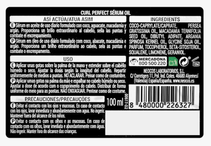 ¿Qué es el Sérum Curl Perfect Deliplus?