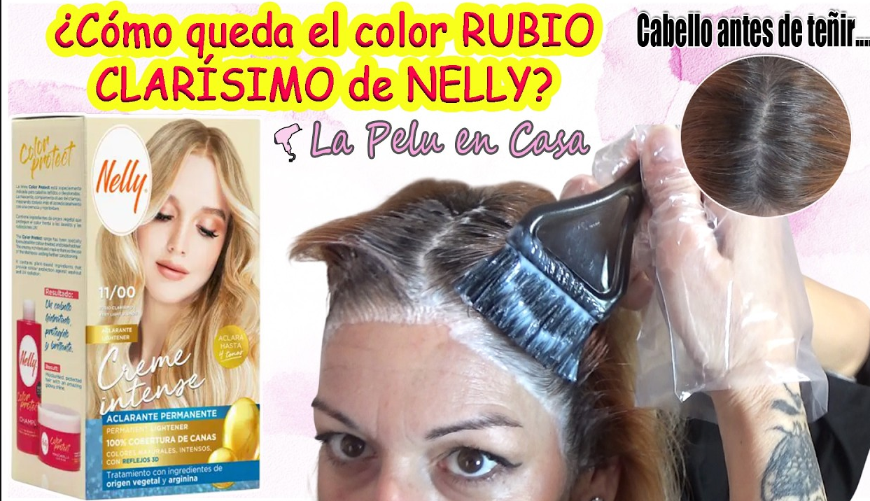 Probando el tinte rubio clarísimo Nelly 11/00: opinión real de peluquera tras usarlo en casa Probando el tinte rubio clarísimo Nelly 11/00: opinión real de peluquera tras usarlo en casa