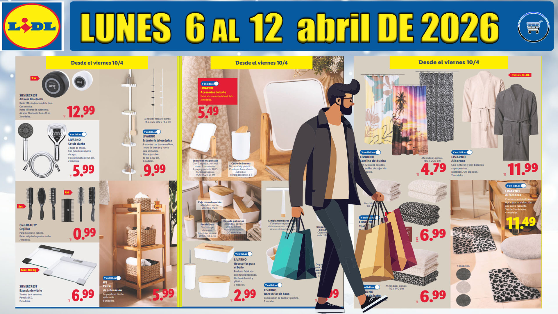 Folleto bazar de Lidl del 6 al 12 de abril de 2026 Folleto bazar de Lidl del 6 al 12 de abril de 2026