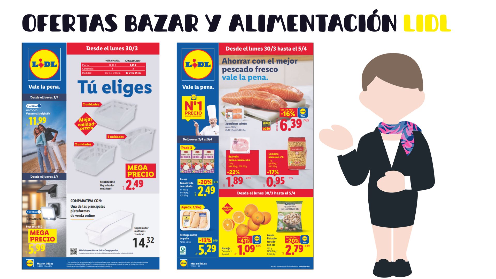 Nuevos catálogos Lidl del 30 de marzo al 5 de abril de 2026