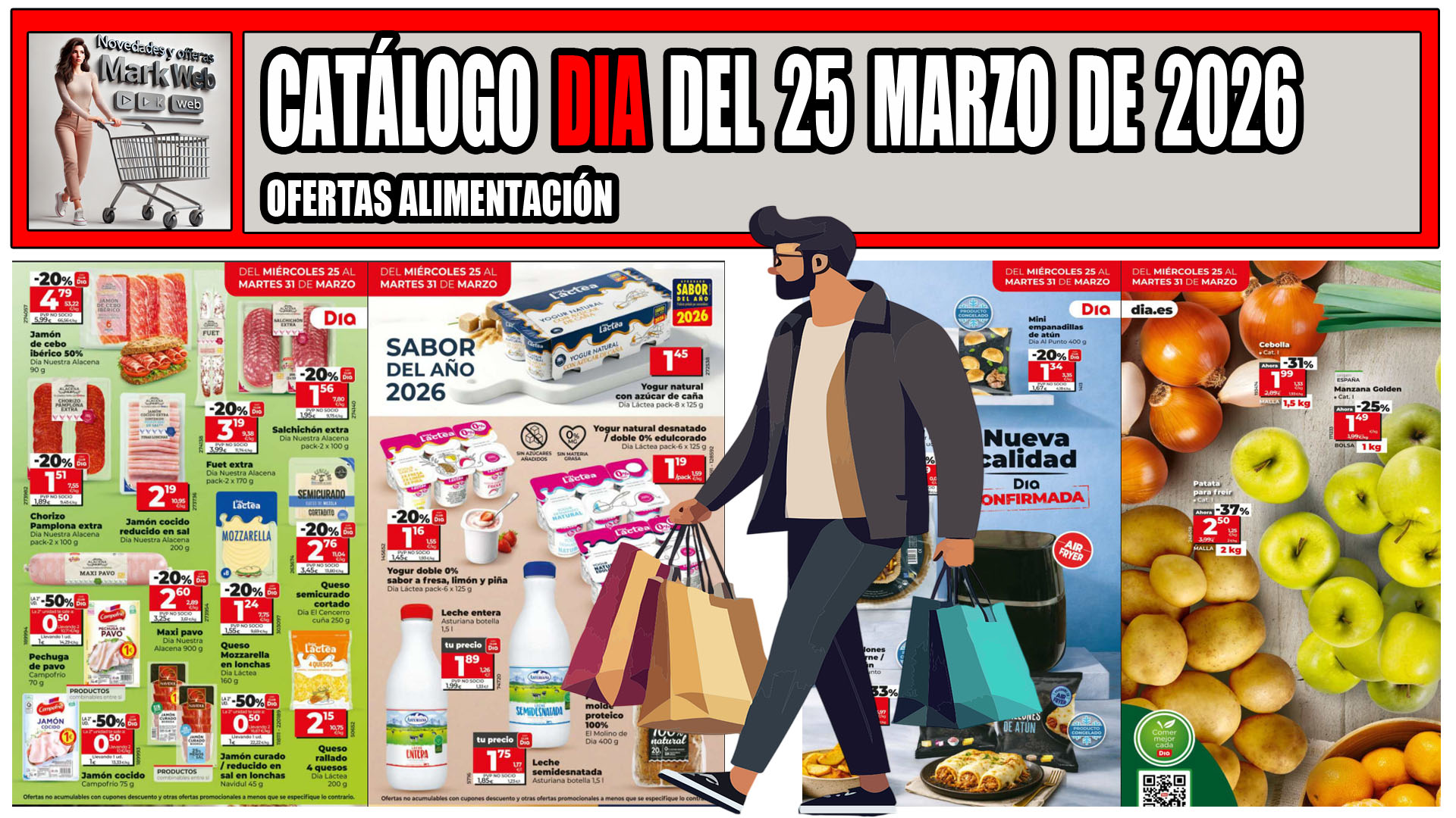 Próximo catálogo DIA desde el 25 de marzo de 2026 mejores ofertas de la semana