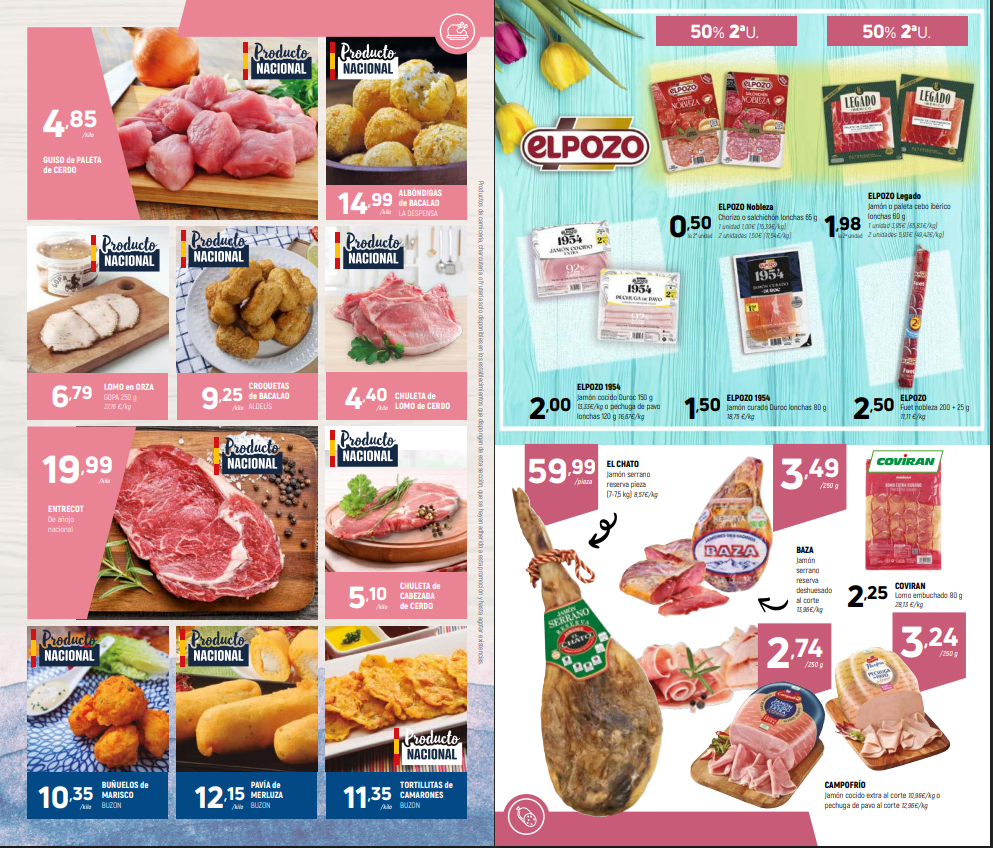 Ofertas en frutas y verduras de Covirán