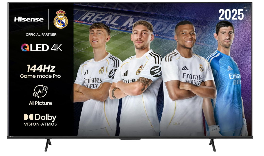 Hisense 55E7Q Pro: la mejor TV gaming 144Hz barata