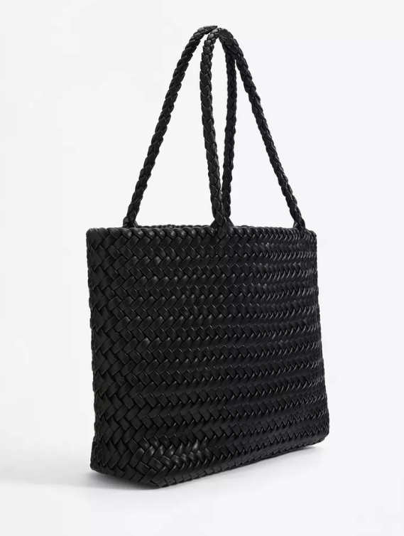 Bolso shopper trenzado (29,99€): práctico y con estilo