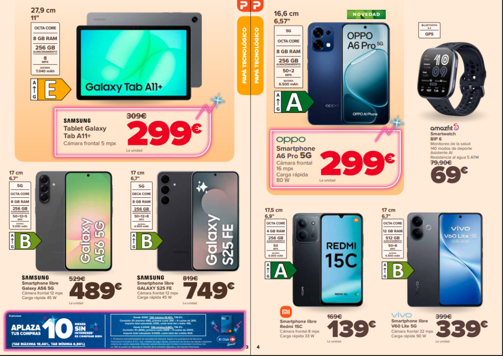 catálogo de Carrefour para el Día del Padre 2026