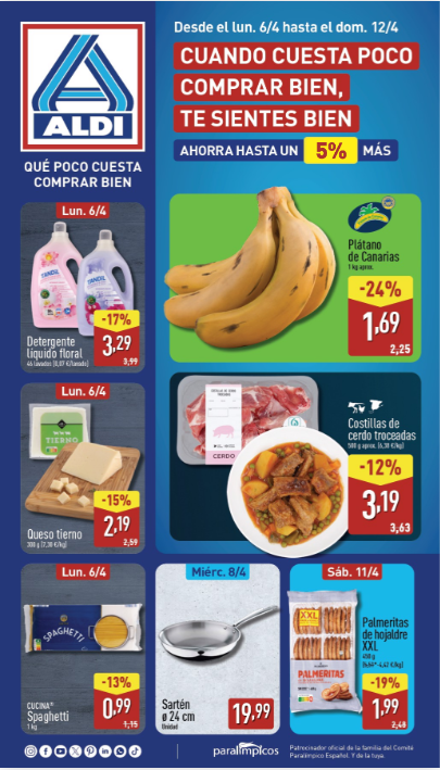 Folleto ALDI del 6 al 12 de abril de 2026