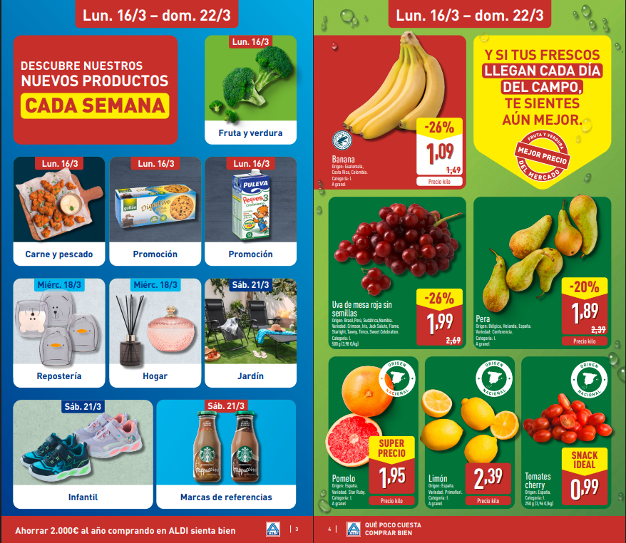 Preguntas frecuentes sobre el catálogo ALDI