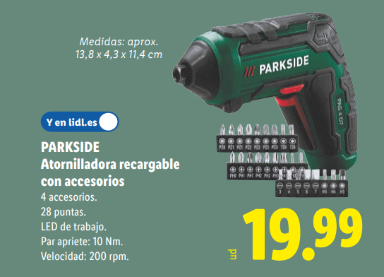 Si eres un auténtico manitas en casa, esta oferta de Parkside en Lidl te puede interesar