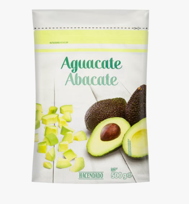 Novedad en Mercadona: aguacate en dados Hacendado congelado, práctico y listo para usar