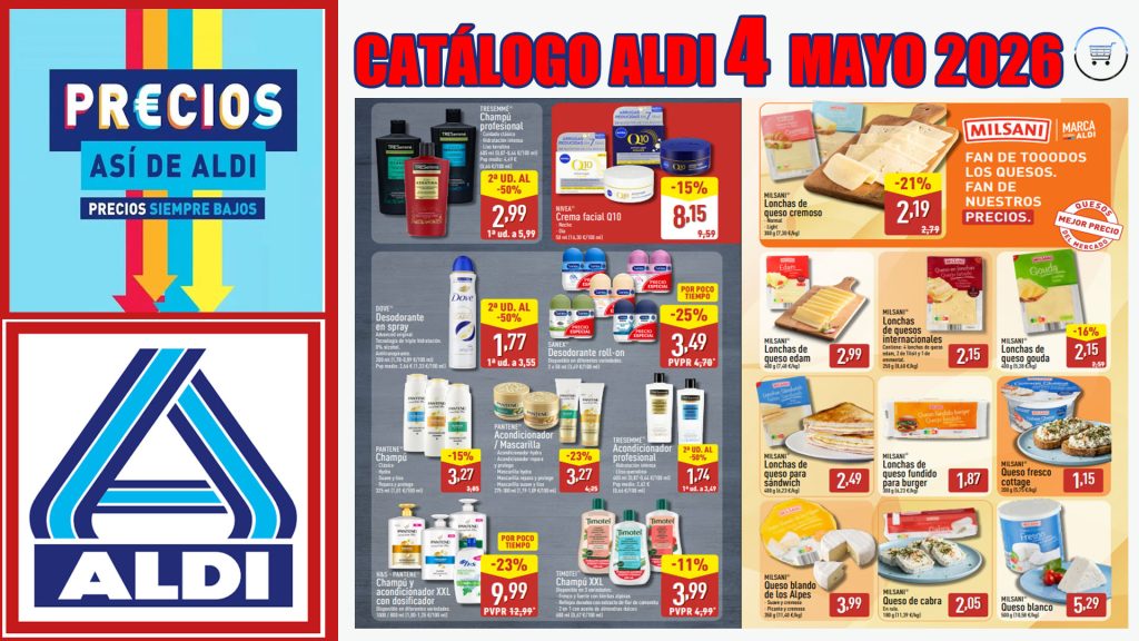 Catálogo ALDI del 4 al 10 de mayo de 2026