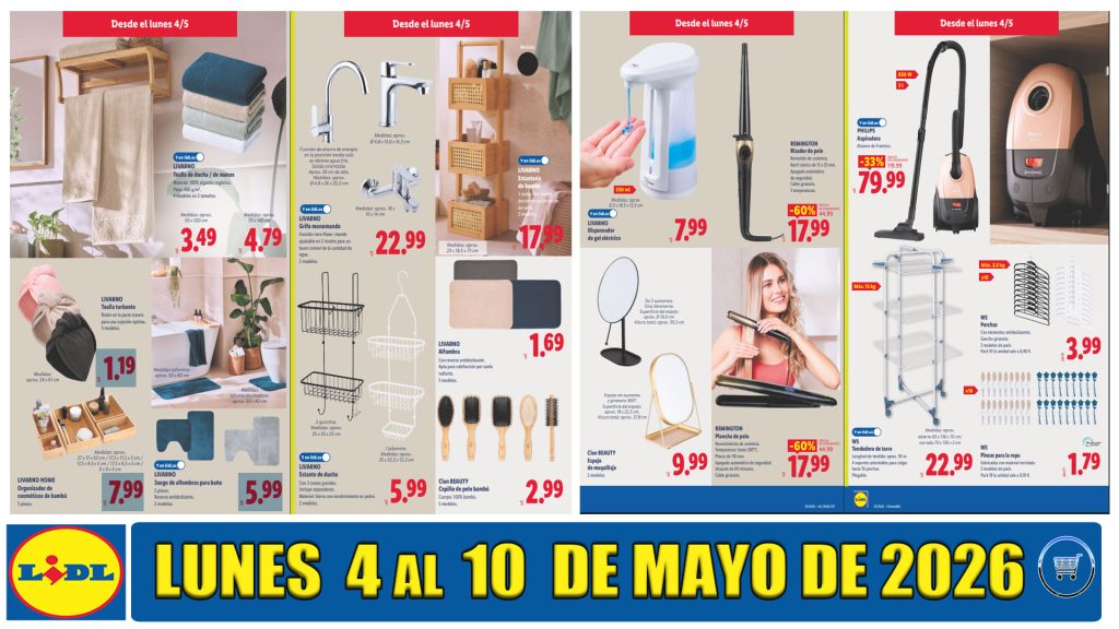 Catálogo Lidl Bazar del 4 de mayo de 2026